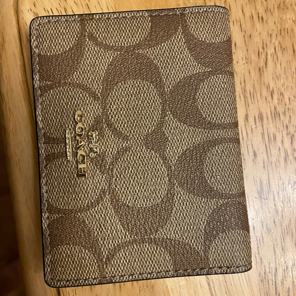 Small coach wallet